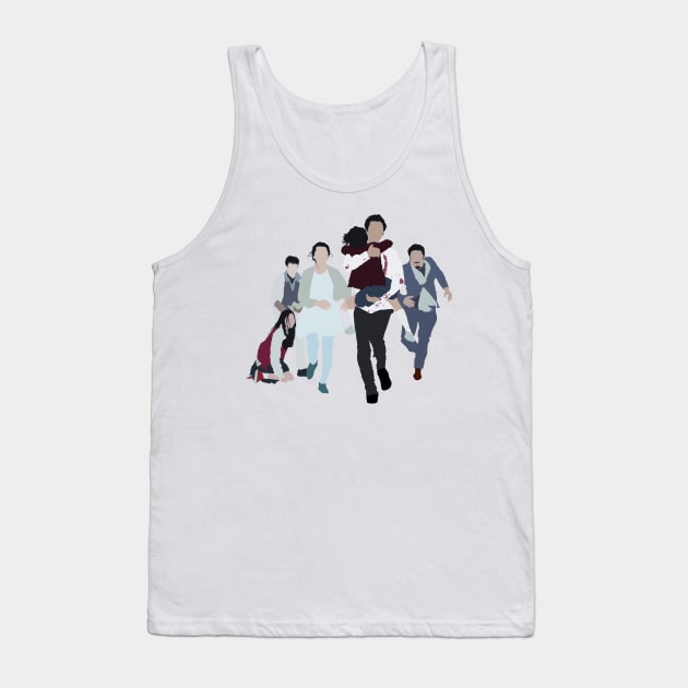 Train to Busan Tank Top by FutureSpaceDesigns